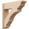 Ekena Millwork 7 1/2-in W x 24-in D x 24-in H Balboa Trad Rough Cedar Woodgrain TimberThane Outlooker, Primed Tan OUTUR075X24X24BOA04RCPR - alternate 1